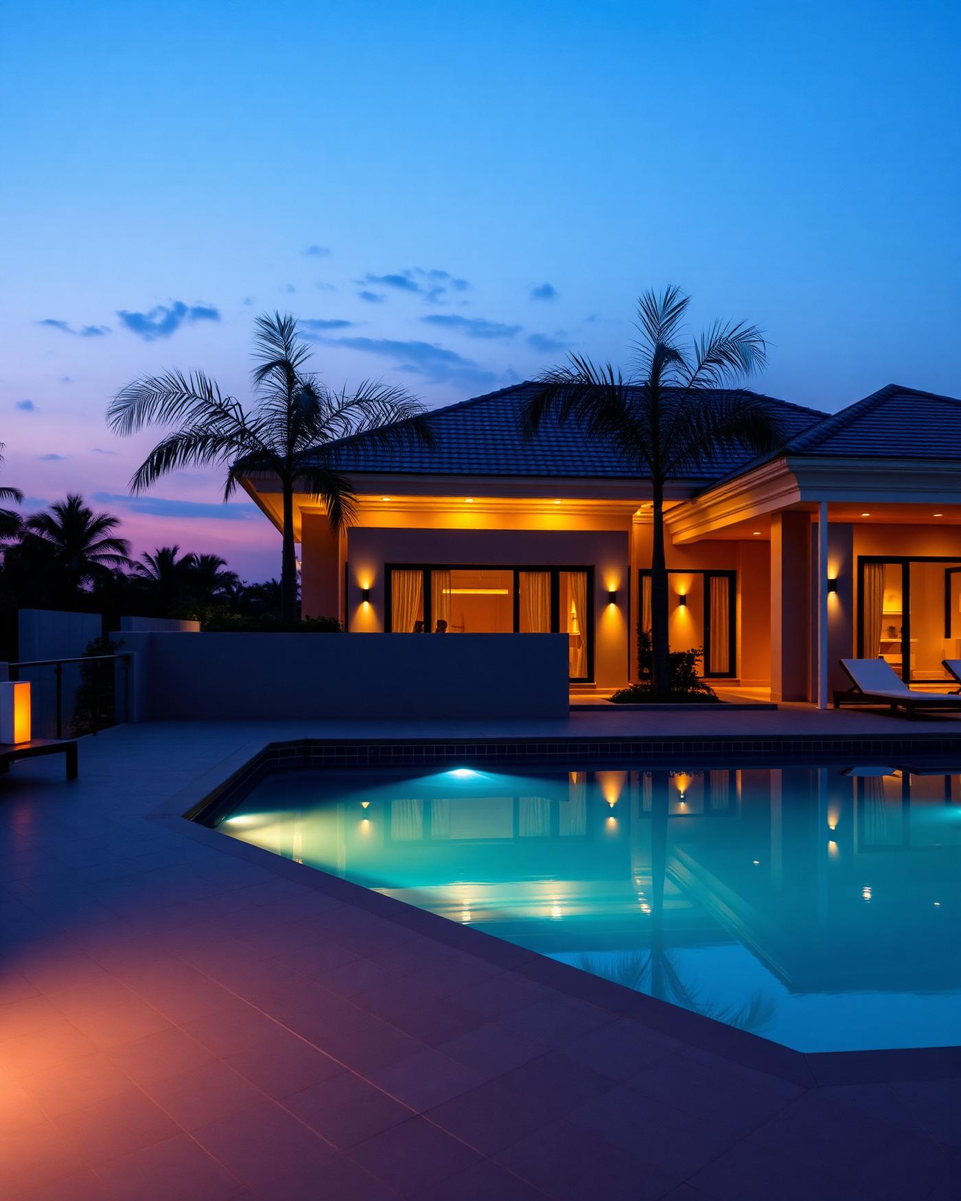 Palm Pool House